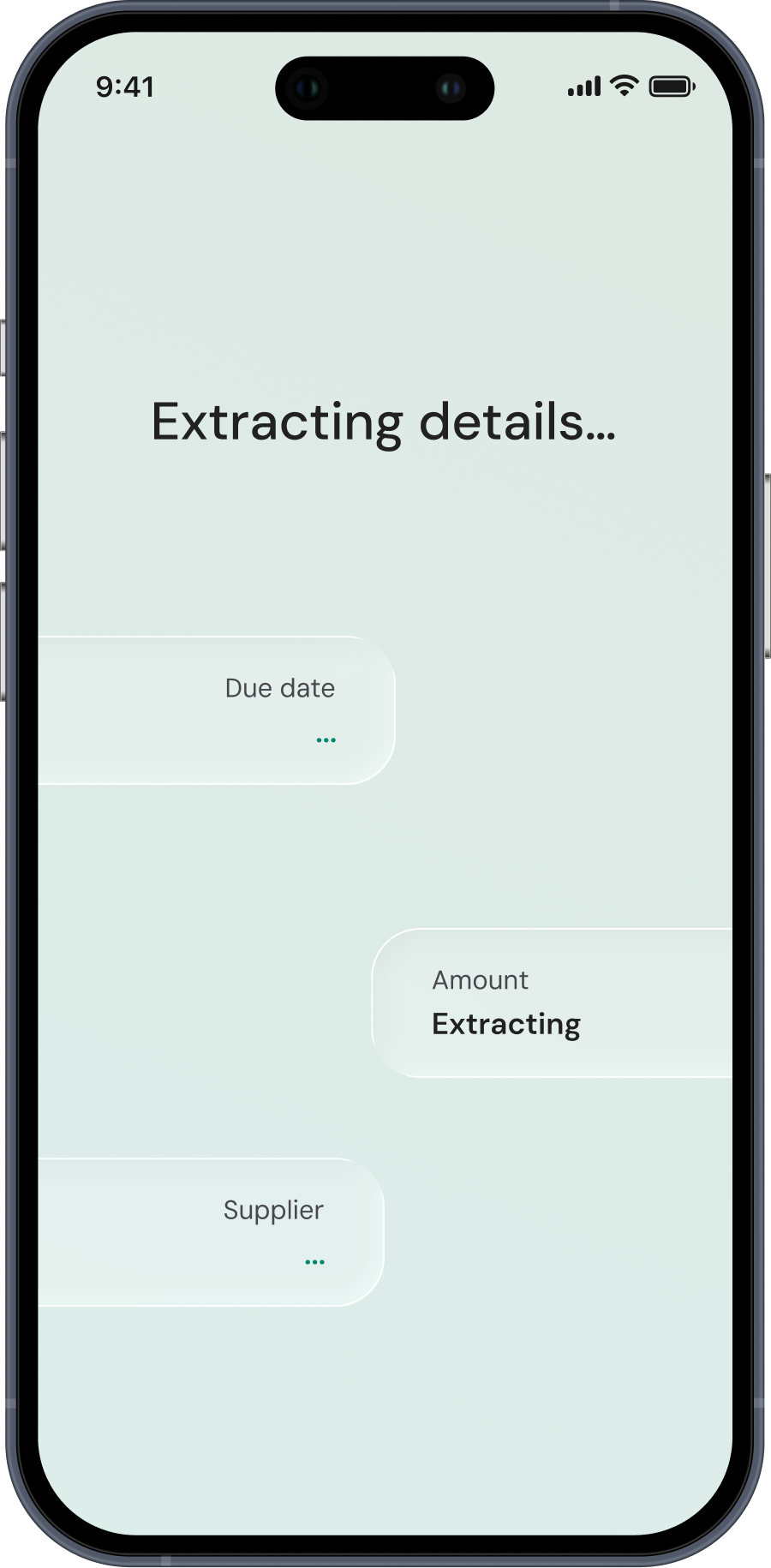 Extract data